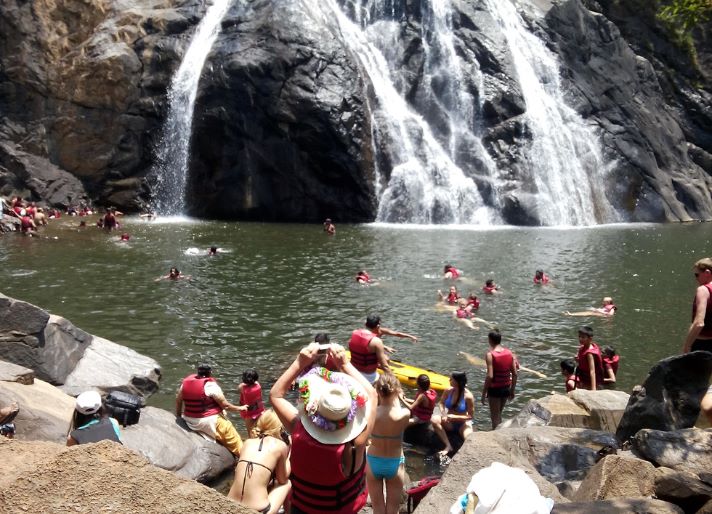Dudhsagar Waterfalls, Sanguem